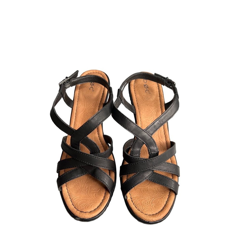 BOC/ Born Concept Black Wedges Size 11